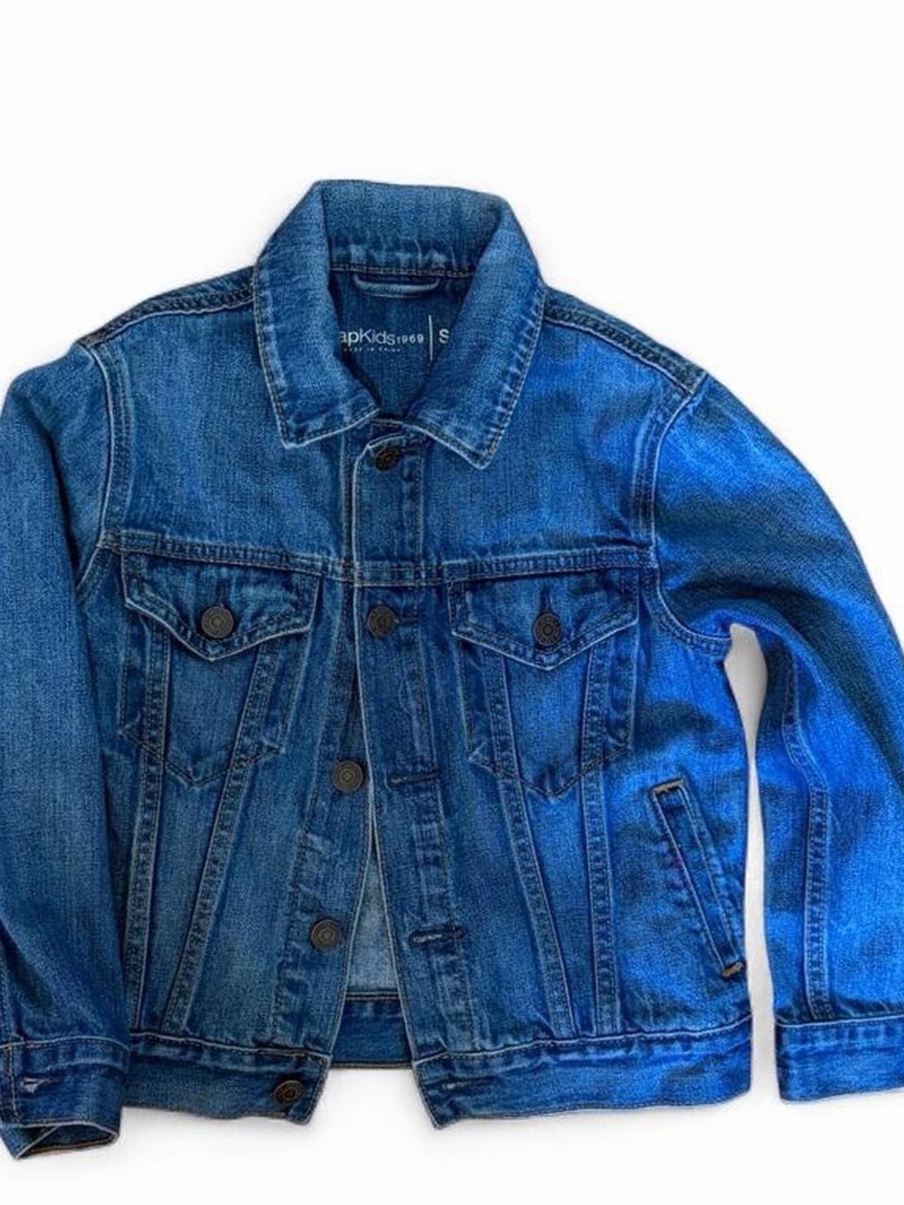 GAP Blue Denim Kids' Jacket - Classic Trucker Style